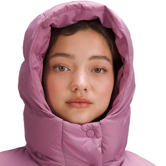 Lululemon Wonder Puff Cropped Jacket in Pink Velvet Dust Size 4 NWT - Picture 10 of 10